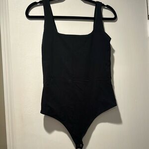 Abercrombie & Fitch Black Sleeveless Bodysuit